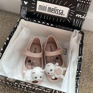 Kids Mini Melissa Ultragirl Cat Flats